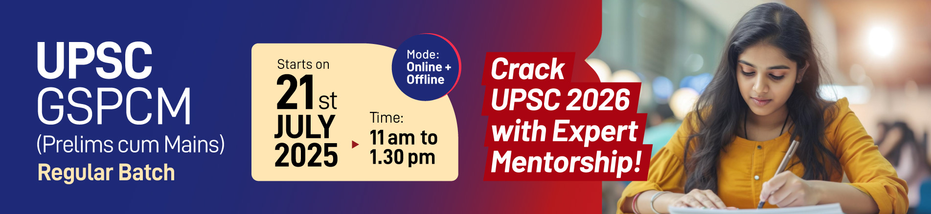 Classroom and online coaching